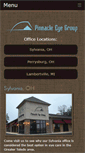 Mobile Screenshot of pinnacleeyegroup.com